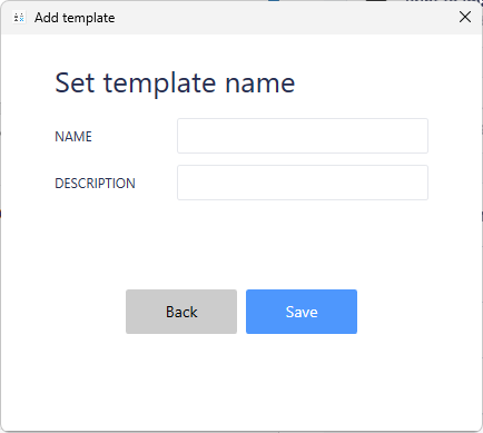 Template Naming